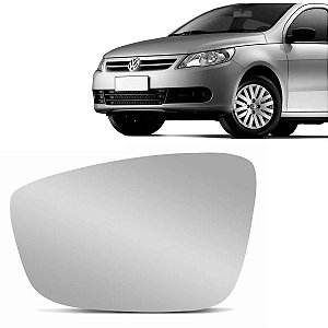 LENTE ESPELHO RETROVISOR GOL G6 G7 G8 FOX 10/ LADO DIREITO PASSAGEIRO 1018-D