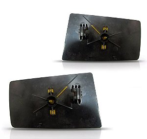 LENTE ESPELHO RETROVISOR MONZA 85/93 85 86 87 88 89 90 91 92 93 LADO ESQUERDO MOTORISTA 2000-E