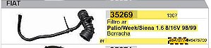 MANGUEIRA FILTRO AR PALIO AMD35269/1307/46478774/46475700