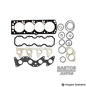 JUNTA CABECOTE BASPACK 1.60MM 86MM GM MONZA KAD IPANEMAN ASTRA 1.8 I II FASE 82/ 121533PK/20.158-G/A