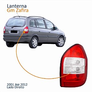 LANTERNA TRASEIRO ZAFIRA 01/12 BIC LD ZN1414314
