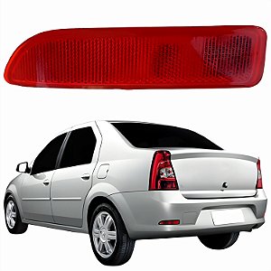 REFLETOR P/CHOQUE TRASEIRO LOGAN 11/13 LD LS478
