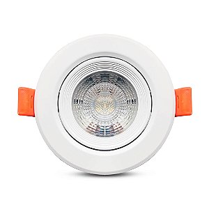 Spot LED Embutir Redondo 5W Autovolt | LUMANTI