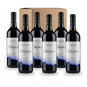 Box Clássico Tinto Demi-Sec – 6 garrafas