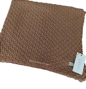 Manta de Tricot LR2032 Cobre - 90x180cm