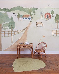 Painel De Parede Fazenda
