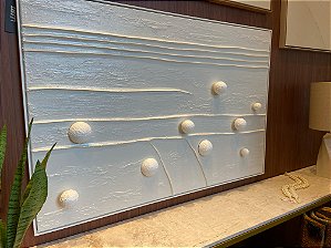 Quadro Decorativo Coleção DNA Natural Bolas 1,00x1,50m - Leart