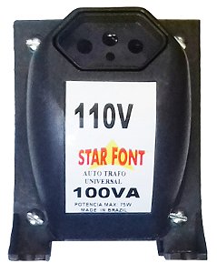 Auto Transformador 110V 220V ou 220V 110V 100VA (75W)