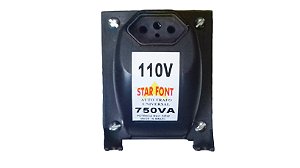 AutoTransformador 750va-110 Para 220v E 220 Para 110v-500w STARFONT