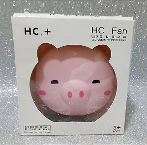 Porquinho Luminaria E Ventilador