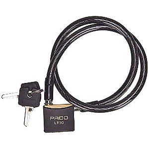 Cadeado para Bicicleta 30mm Preto Pado