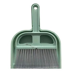 Pá e vassoura de mão limpa cantos e computadores  PLASVALE