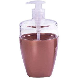 Saboneteira Liquida Plasvale Bronze Carrara