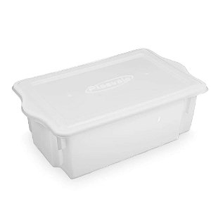 Caixa Empilhável com Tampa 24,5 L Plasvale - PVL 030
