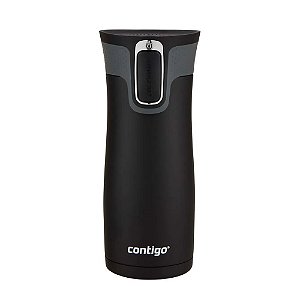 Copo Térmico West Loop 473ml Chard Preto Contigo