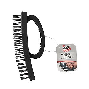 Escova de Limpeza Aço Max Clean 16,5cm