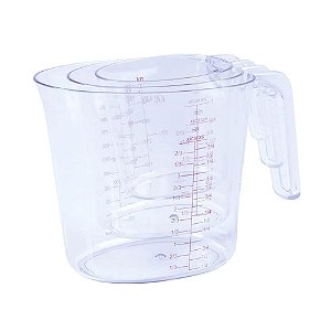 Conjunto Jarras Medidoras 3 Peças - Mor