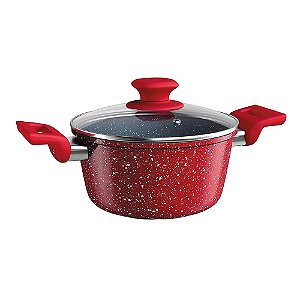 Caçarola 20cm ColorStone Alumínio Antiaderente Volcano Euro