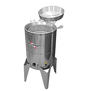 Fritadeira elétrica Skymsen água e óleo 24 litros inox FC