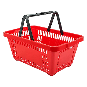 Cesta mercearia plástica 16 LITROS