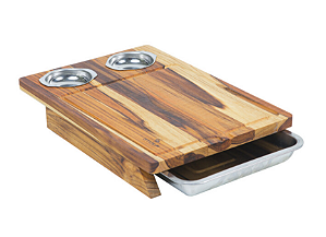 Tábua Stolf com bandeja e potes 44x30CM