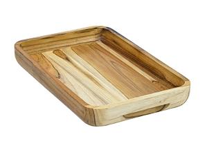 Gamela Stolf de madeira Teca 39,5x26CM