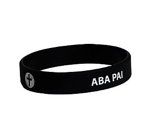 Pulseira de Silicone Aba Pai