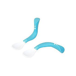 Kit Colher Articulável Classic Azul - Clingo