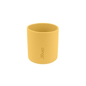 Copo de Silicone - Mostarda Clingo