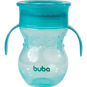 Copo de Treinamento 360 com alças - Verde Buba +12m