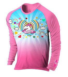 Camisa UV Infantil - Unicórnio Prolife