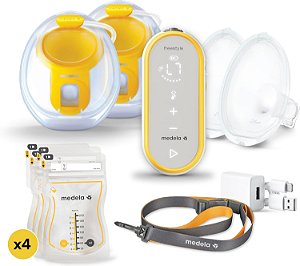 Extratora de Leite Medela Hands Free Freestyle Mãos Livres Duplo Portátil