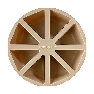 Forma de Silicone Bolo Fatias Slices Bubble Beige Minikoio