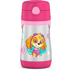 Garrafa de Água Thermos SKY Patrulha Canina Pink 295ml