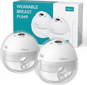 Paruu P16 Extratora de Leite Portátil Elétrica Mãos Livres Dupla 24mm