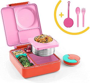 OmieBox Lancheira Térmica com OmiePod Pink Berry Omie