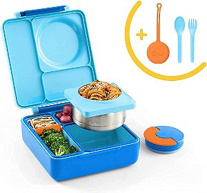 OmieBox Lancheira Térmica com OmiePod Sunrise Blue Omie