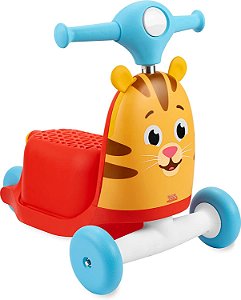 Skip Hop Triciclo Daniel Tigre Scooter Patinete 3 em 1