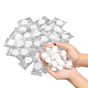 Lenços Compactos 250 un para Bebês Lenços Desidratados Descartáveis Multi Uso