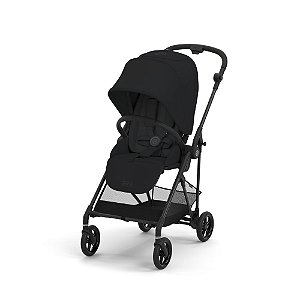 Cybex Melio Carrinho Compacto Carbono 0 a 25 kg Preto