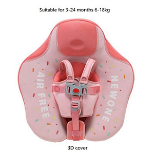 Bóia para Bebê MambooBaby Rosa 3-24M