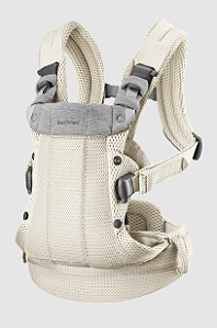 BabyBjorn Baby Carrier Harmony Cream 0-3 anos, Malha 3D Canguru Ergonômico