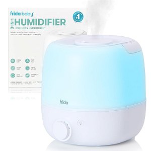 Frida Baby Umidificador 3 em 1 com Difusor e Luz Noturna, Ultrassônico