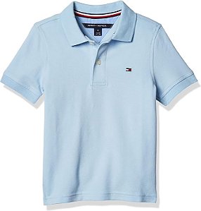Tommy Hilfiger Polo Infantil Azul Capri