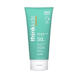 Thinksport Kids FPS 50 Protetor Solar Mineral Vegano para Crianças 177ml