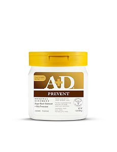 Pomada A+D Preventiva Contra Assaduras com Vitaminas A e D 454g