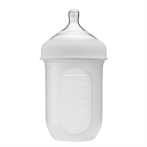 Boon Nursh Mamadeira Silicone 240 ml Branca