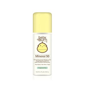 Baby Bum Roll-on Protetor Solar Mineral FPS 50 88ml Sem Fragrância Vegano e Natural
