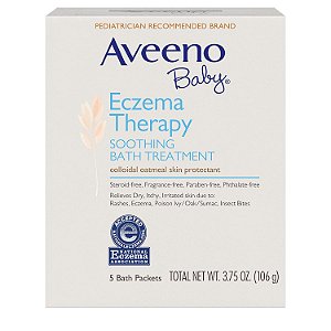 Aveeno Baby Eczema Therapy Calmante de Banho 5 un, 106g