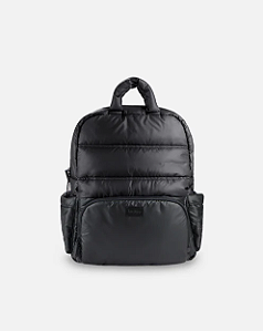 7AM Mochila Maternidade BK718 Preto - Multifuncional, à prova d'água